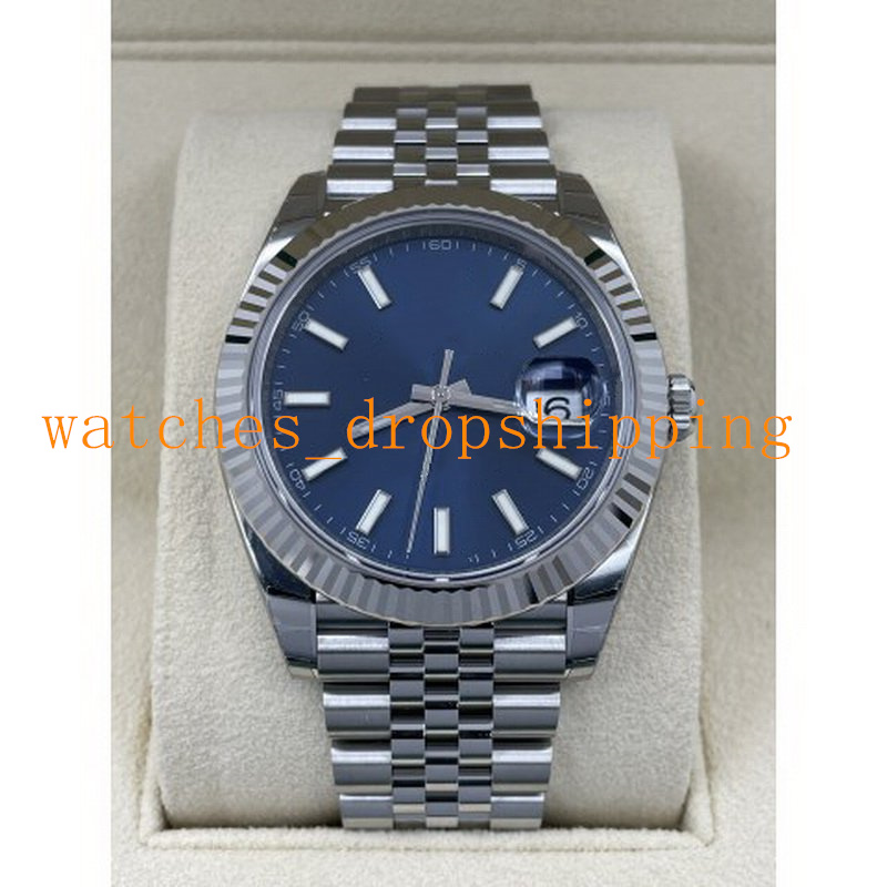 Luxury Mens Watch 41mm Jubilee Blue Dial Sweep Automatic Movement Mechanical Stainess Steel Sapphire Folding Clasp Sport Luminous High-Quality Men Wristwatch
Luxury Mens Watch 41mm Jubilee Blue Dial Sweep Automatic Movement Mechanical Stainess Steel Sapphire Folding Clasp Sport Luminous High-Quality Men Wristwatch