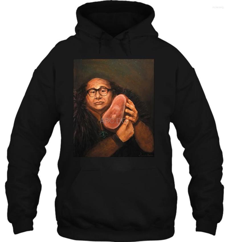 Men's Hoodies Men Hoodie Women Sweater Danny DeVito With His Beloved Ham Rum Charlie Day Frank Reynolds Renaissance Actor Humor Comedy, Men-white
Men's Hoodies Men Hoodie Women Sweater Danny DeVito With His Beloved Ham Rum Charlie Day Frank Reynolds Renaissance Actor Humor Comedy, Men-white