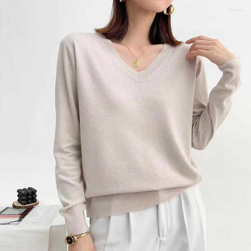 Women's Sweaters 22 Autumn Winter Loose Knitted Pullovers Women Fashion Long Sleeve V Neck Casual Jumpers Temperament Elegant Bottoming, Red
Women's Sweaters 22 Autumn Winter Loose Knitted Pullovers Women Fashion Long Sleeve V Neck Casual Jumpers Temperament Elegant Bottoming, Red
