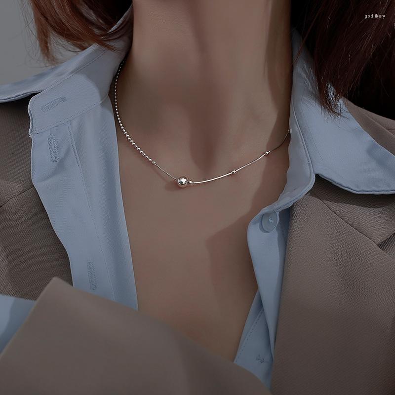 Choker Simple Sliver Color Bead Necklace For Women Girls 2022 Trendy Temperament Clavicle Chain Jewelry Party Gifts
Choker Simple Sliver Color Bead Necklace For Women Girls 2022 Trendy Temperament Clavicle Chain Jewelry Party Gifts