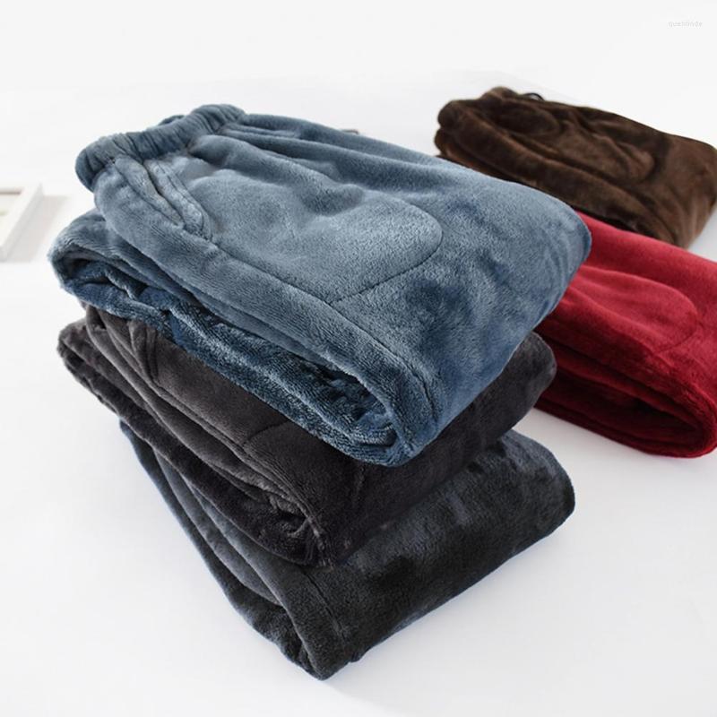 Men's Sleepwear Chic Men Winter Pants Solid Color Drawstring Homewear Straight Trousers, Black
Men's Sleepwear Chic Men Winter Pants Solid Color Drawstring Homewear Straight Trousers, Black