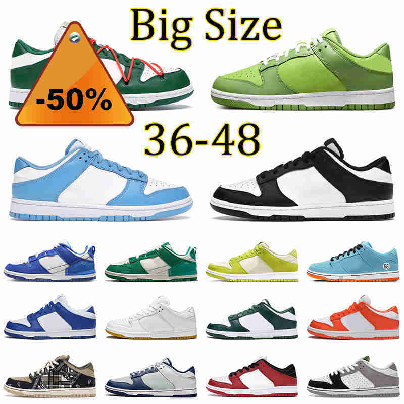 LOW shoes Big Size US 14 Dunks Lows Running Shoes Disrupt 2 Chunky Chlorophyll Paisley Offs White SB Dunkes Easter Men Women Trainers Team Red, 36-48 (21)
LOW shoes Big Size US 14 Dunks Lows Running Shoes Disrupt 2 Chunky Chlorophyll Paisley Offs White SB Dunkes Easter Men Women Trainers Team Red, 36-48 (21)