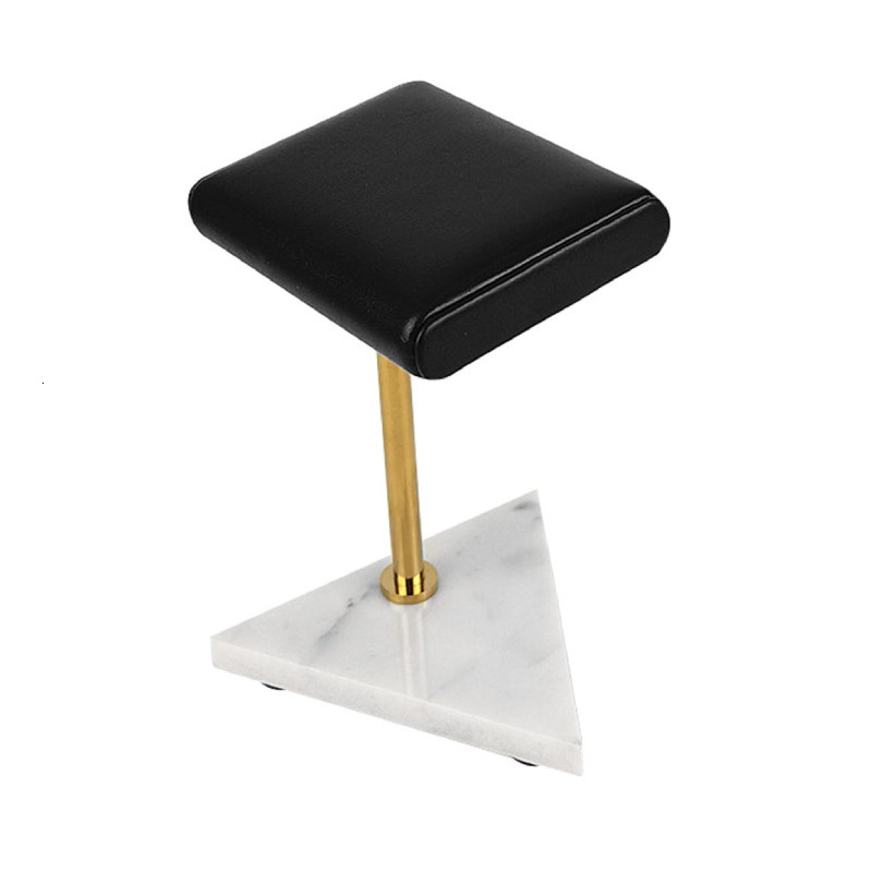 Watch Boxes Cases Stable Marble PU Leather Holder Display Stand for Jewelry Bracelet Bangle Strap Case Organizer Showcase 221202