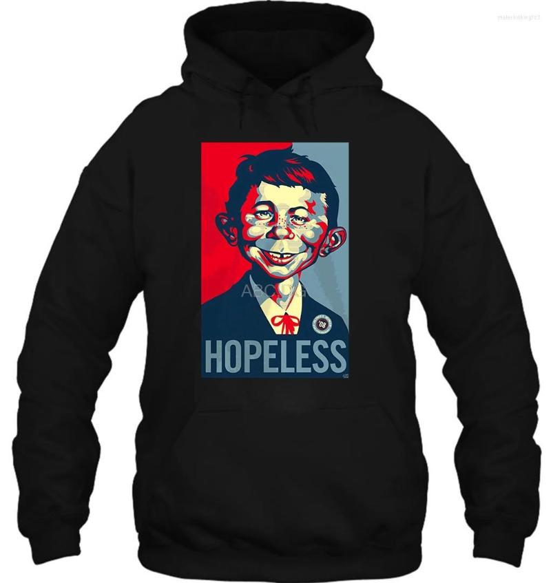 Men's Hoodies Men Hoodie Women Sweater Alfred E. Neuman Black Size S-3XL, Men-black