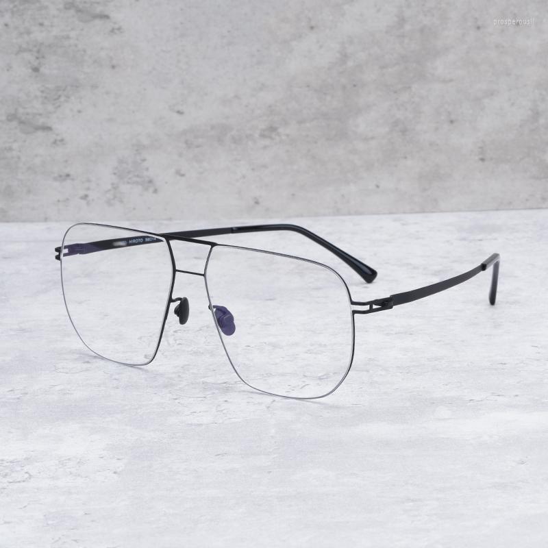 Sunglasses Frames Eye Glasses For Men Prescription Double Bridge Stainless Steel Fashion Frame Germany Brand Myopia
Sunglasses Frames Eye Glasses For Men Prescription Double Bridge Stainless Steel Fashion Frame Germany Brand Myopia