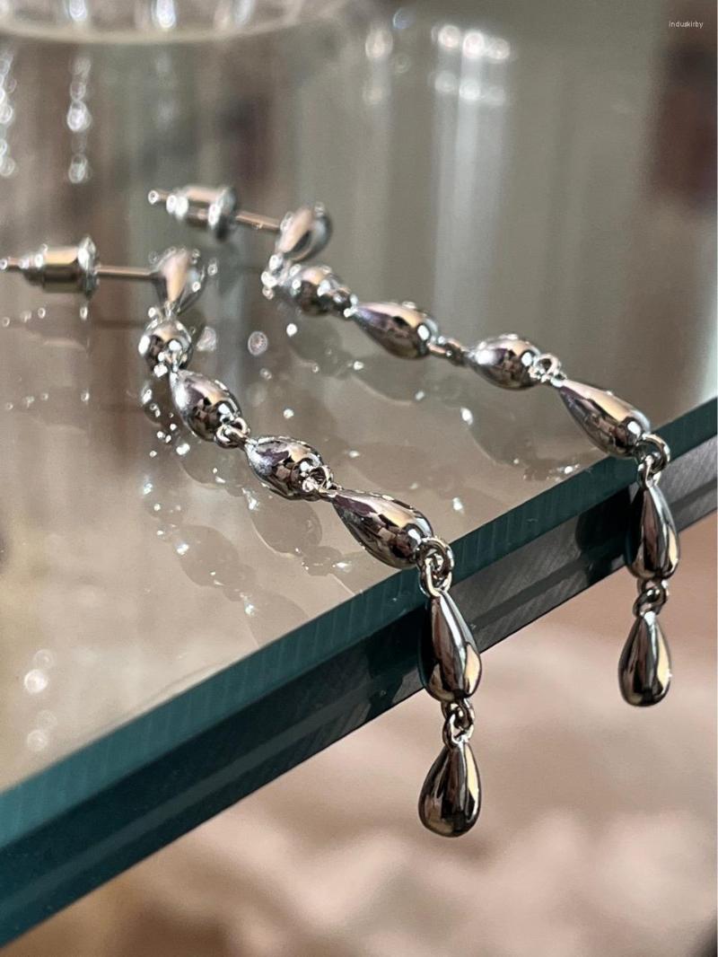 Dangle Earrings LONDANY Japanese Water Drop Shape Long Design Simple Temperament Ins Cold Niche Trend
Dangle Earrings LONDANY Japanese Water Drop Shape Long Design Simple Temperament Ins Cold Niche Trend