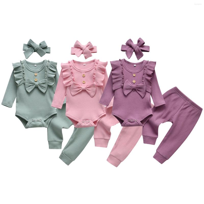 Clothing Sets Born Infant Baby Girls Ruffles Romper Tops Casual Pants Hairband Outfits Clothes Set Long Sleeve Spring Fall, Green
Clothing Sets Born Infant Baby Girls Ruffles Romper Tops Casual Pants Hairband Outfits Clothes Set Long Sleeve Spring Fall, Green