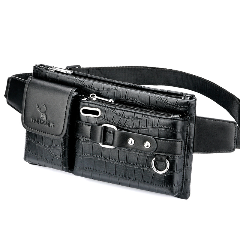 Fashion Waist Bag Women Wallet Fannypack Quality Designer Unisex shopping cow leather two-piece shoulderbag zipper closure design Campus Mens Backpack, Customize
Fashion Waist Bag Women Wallet Fannypack Quality Designer Unisex shopping cow leather two-piece shoulderbag zipper closure design Campus Mens Backpack, Customize