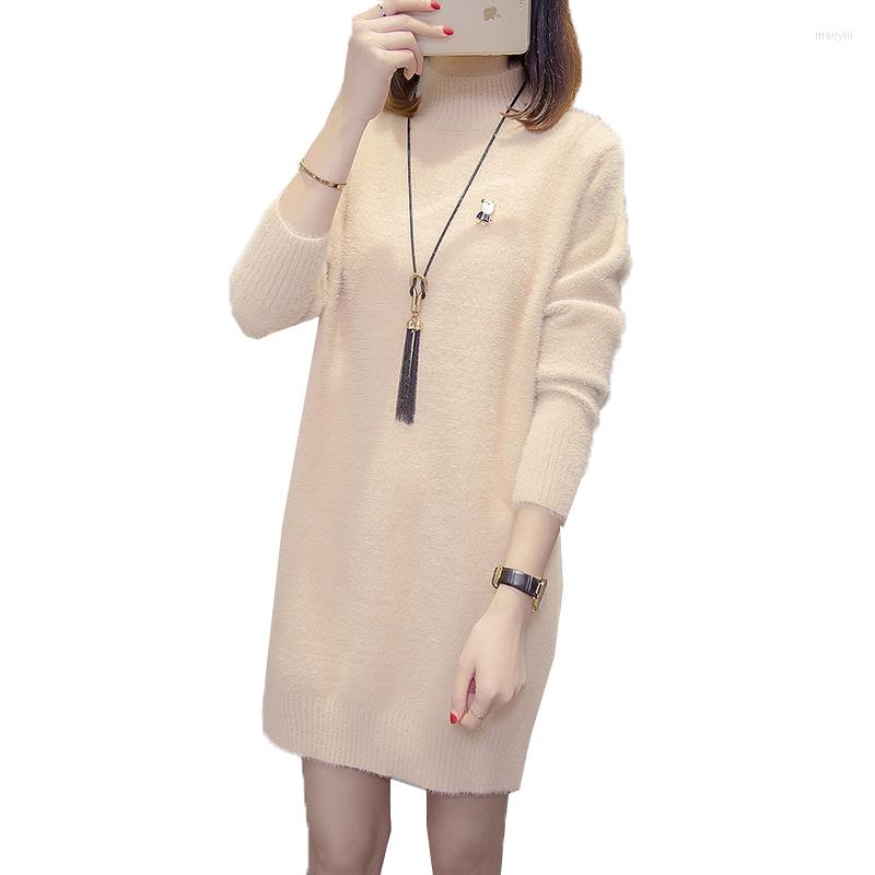 Women's Sweaters Imitation Mink Velvet Women Sweater 2022 Autumn Winter Knitted Pullover Fashion Ladies Dresses Jumper K821, Black
Women's Sweaters Imitation Mink Velvet Women Sweater 2022 Autumn Winter Knitted Pullover Fashion Ladies Dresses Jumper K821, Black
