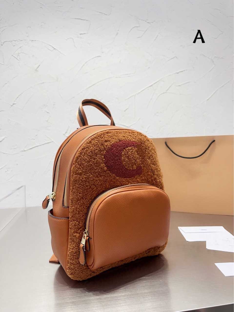 and Winter 22 New Autumn Commuter Travel Curly Color Blocking Flocking Letter Backpack Hheld Plush Schoolbag for Men Women, White5
and Winter 22 New Autumn Commuter Travel Curly Color Blocking Flocking Letter Backpack Hheld Plush Schoolbag for Men Women, White5