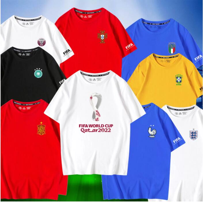 22/23 Qatar World Cup T-Shirt Short Sleeve Solid Polo Men's Soccer Team Soccer Commemorative Dress Argentina Uruguay Mexico Denmark
22/23 Qatar World Cup T-Shirt Short Sleeve Solid Polo Men's Soccer Team Soccer Commemorative Dress Argentina Uruguay Mexico Denmark