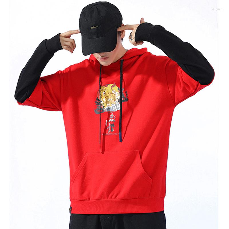 Men's Hoodies Autumn Japanese Cotton Men Fake Two-piece Trendy Brand Hooded Sweatshirt Dropship, Black fight red
Men's Hoodies Autumn Japanese Cotton Men Fake Two-piece Trendy Brand Hooded Sweatshirt Dropship, Black fight red