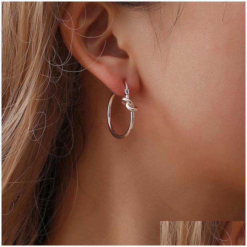 Dangle Chandelier Fashion Jewelry Simple Knot Hoop Dangle Earrings Women Sweet Knotted Drop Delivery Dhbp5
Dangle Chandelier Fashion Jewelry Simple Knot Hoop Dangle Earrings Women Sweet Knotted Drop Delivery Dhbp5