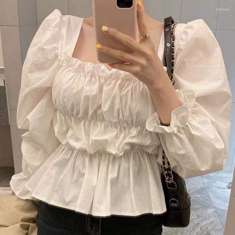 Women's Blouses WDMSNA Temperament Square Collar Blusas Mujer Korean Chic Lace Tube Top Puff Sleeve Blouse Autumn Short Shirt Women, Black
Women's Blouses WDMSNA Temperament Square Collar Blusas Mujer Korean Chic Lace Tube Top Puff Sleeve Blouse Autumn Short Shirt Women, Black