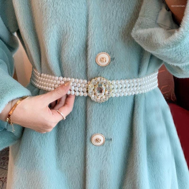 Belts Elegant Wedding Belt Thin Waistband Rhinestone Ladies Waist Girdle Pearl Chain, Black
Belts Elegant Wedding Belt Thin Waistband Rhinestone Ladies Waist Girdle Pearl Chain, Black