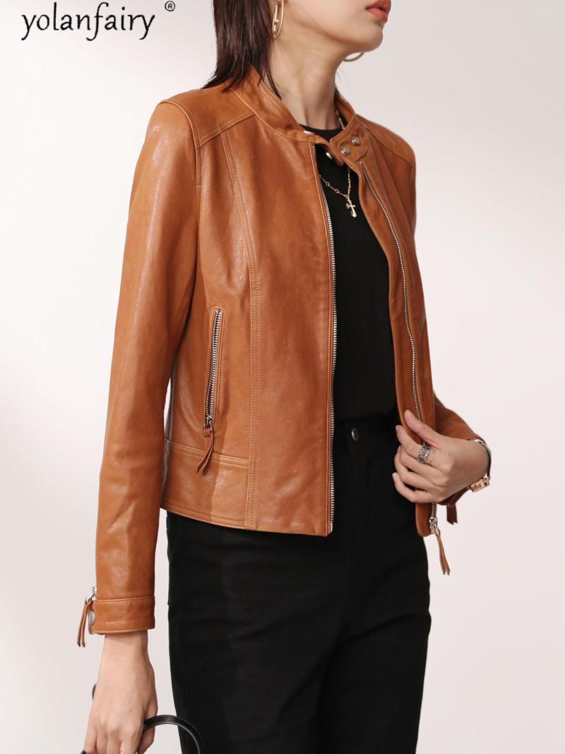Women's Leather Biker Jacket Fashion For Women Real Sheepskin Coat Female Short Jackets Spring Autumn 2023 Veste Femme Pph4967, Li zong
Women's Leather Biker Jacket Fashion For Women Real Sheepskin Coat Female Short Jackets Spring Autumn 2023 Veste Femme Pph4967, Li zong