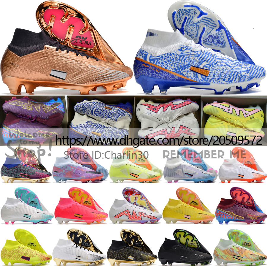 Quality Soccer Boots Zoom Mercurial Superfly 9 Elite FG ACC Mens High Ankle Ronaldo Mbappe Football Shoes Trainers Strong Knit Soccer Cleats Size US 6.5-12 Send With Bag, Superfly 14
Quality Soccer Boots Zoom Mercurial Superfly 9 Elite FG ACC Mens High Ankle Ronaldo Mbappe Football Shoes Trainers Strong Knit Soccer Cleats Size US 6.5-12 Send With Bag, Superfly 14