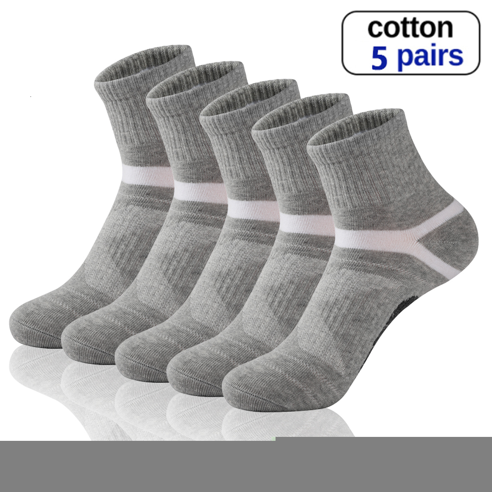 Men's Socks 5Pair Lot Black Outdoor Casual Breathable Sport Run Summer Cotton Male Sock Fitness Size38 45 221201, 5 gray
Men's Socks 5Pair Lot Black Outdoor Casual Breathable Sport Run Summer Cotton Male Sock Fitness Size38 45 221201, 5 gray
