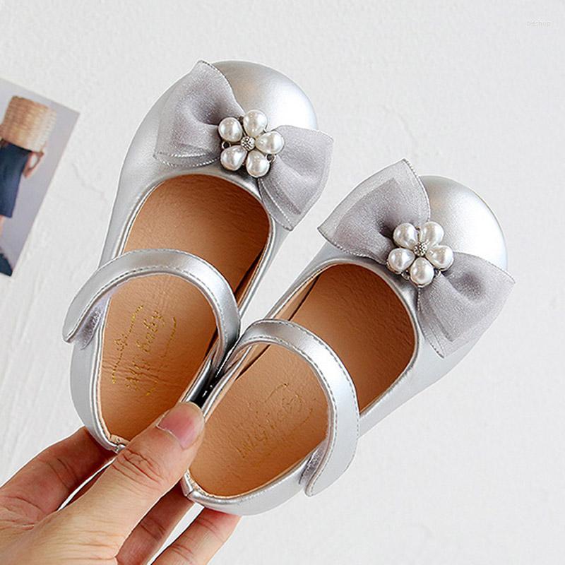 Flat Shoes Baby Girls Butterfly Knot Pearl Princess Comfort Single Shallow Leather Kids Flats 2022 Spring Autumn Silver, Black
Flat Shoes Baby Girls Butterfly Knot Pearl Princess Comfort Single Shallow Leather Kids Flats 2022 Spring Autumn Silver, Black