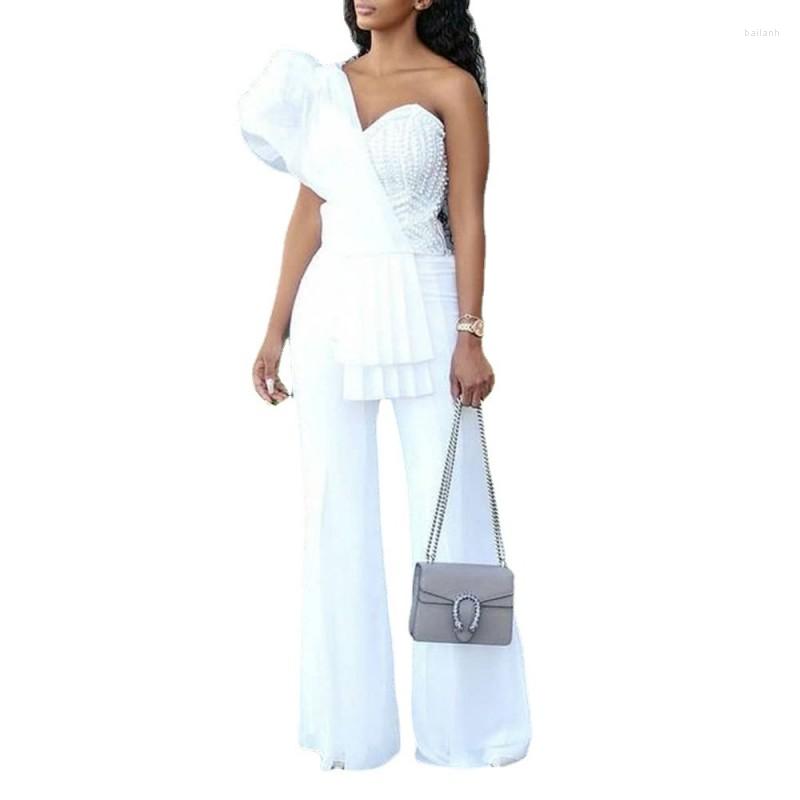 Ethnic Clothing African Jumpsuit Clothes Women One Shoulder Sleeveless Dashiki Africa Summer Sexy Elegant Chic Party Jumpsuits
Ethnic Clothing African Jumpsuit Clothes Women One Shoulder Sleeveless Dashiki Africa Summer Sexy Elegant Chic Party Jumpsuits