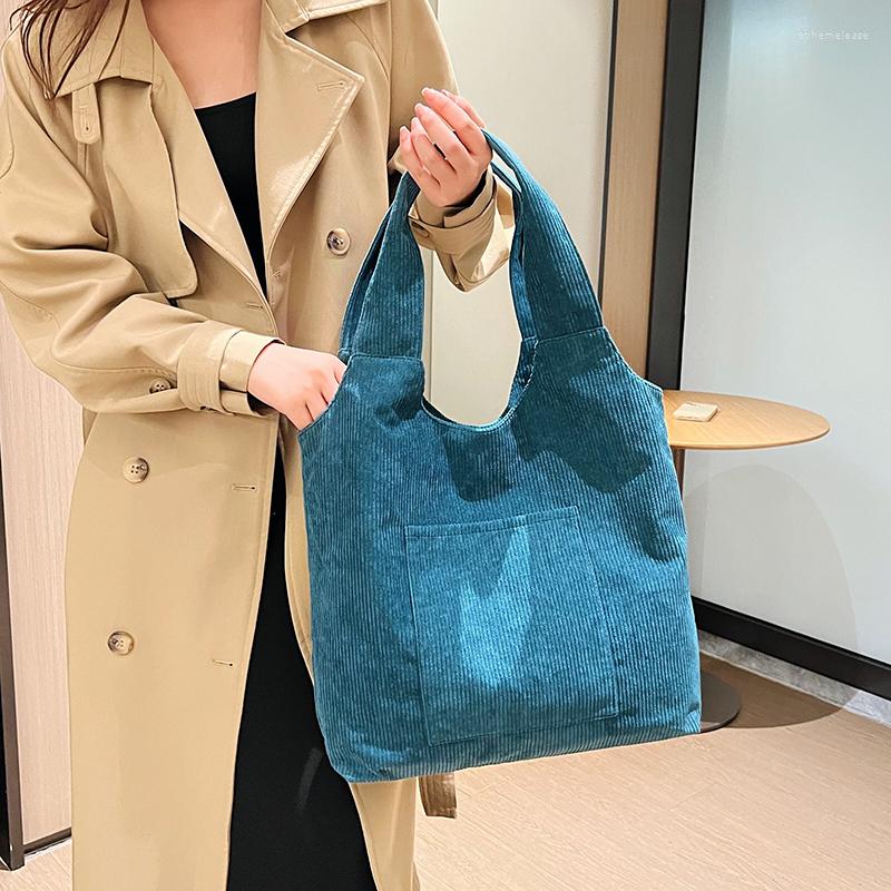 Evening Bags Corduroy Tote Bag For Women Casual Large Capacity 2022 Cloth Handbag Luxury Designer Shoulder Simple Shopping, Brown cloth bag
Evening Bags Corduroy Tote Bag For Women Casual Large Capacity 2022 Cloth Handbag Luxury Designer Shoulder Simple Shopping, Brown cloth bag
