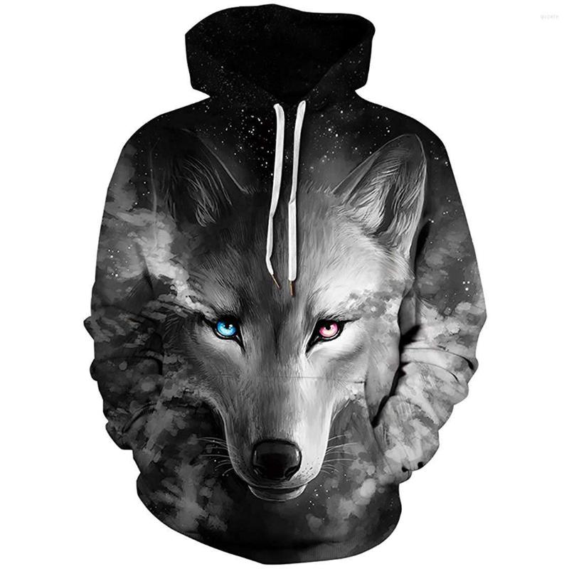Men's Hoodies Fashion 3D Wolf Printed Loose Fit Spring Men Sweatshirt Couples Sports Streetwear Hoody Cool Hoodie Brand, A4 
Men's Hoodies Fashion 3D Wolf Printed Loose Fit Spring Men Sweatshirt Couples Sports Streetwear Hoody Cool Hoodie Brand, A4