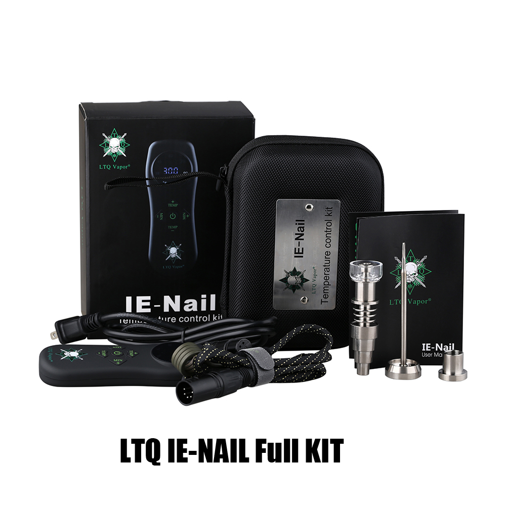 Authentic LTQ IE-Nail Kit Coil Heater Temperature Control Dab Device Vaporizer Quartz Dnail for Wax Concentrate Dabber IE Nail Vape Box
Authentic LTQ IE-Nail Kit Coil Heater Temperature Control Dab Device Vaporizer Quartz Dnail for Wax Concentrate Dabber IE Nail Vape Box