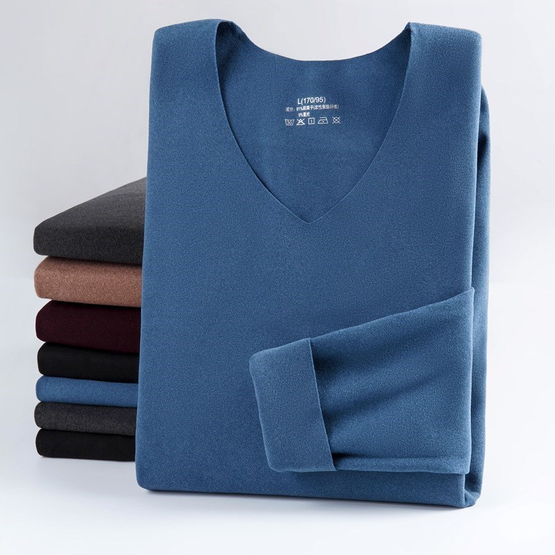 Men's Thermal Underwear Mens Non-marking V-neck For Men Winter Long Johns Thermo Pants Clothes 221202, Black
Men's Thermal Underwear Mens Non-marking V-neck For Men Winter Long Johns Thermo Pants Clothes 221202, Black