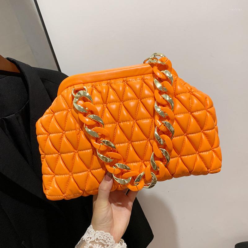 Evening Bags 2023 Luxury Designer Women Handbags And Purse Thick Chain Crossbody Female Orange Yellow Shoulder Tote Clutch, Red
Evening Bags 2023 Luxury Designer Women Handbags And Purse Thick Chain Crossbody Female Orange Yellow Shoulder Tote Clutch, Red
