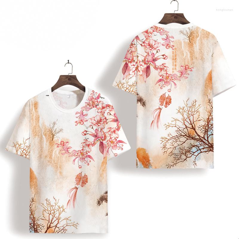 Men's T Shirts 2022 Summer Ink Landscape Printing Round Neck Short-Sleeved T-Shirt Young And Middle-Aged Comfortable Casual Top Soft, Picture shown
Men's T Shirts 2022 Summer Ink Landscape Printing Round Neck Short-Sleeved T-Shirt Young And Middle-Aged Comfortable Casual Top Soft, Picture shown