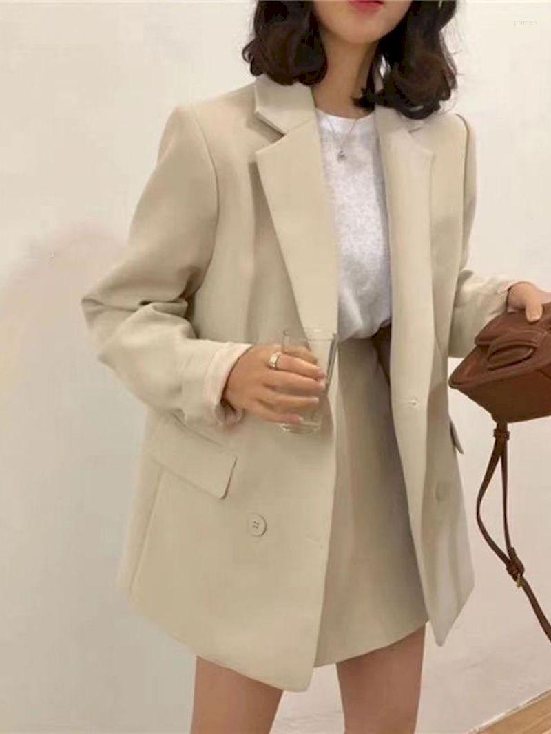 Women' Suits Blazer Women Spring Autumn Vintage Long Sleeve Solid Office Ladies Notched Collar Double Breasted Coats, Black
Women' Suits Blazer Women Spring Autumn Vintage Long Sleeve Solid Office Ladies Notched Collar Double Breasted Coats, Black