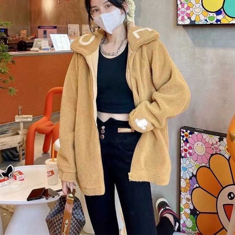 High version woolen coat designer warm cardigan overcoat Teddy loose windbreaker men women embroidery lapel jacket, Yellow-usa size
High version woolen coat designer warm cardigan overcoat Teddy loose windbreaker men women embroidery lapel jacket, Yellow-usa size