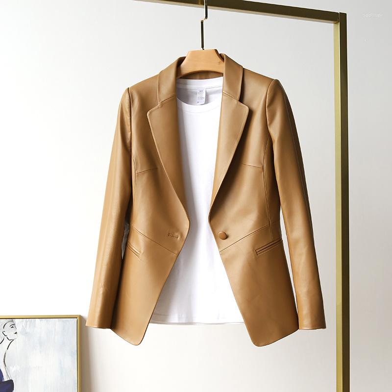 Women's Leather Real Sheepskin High Quality Genuine Coat Suit Jackets For Women Zm1680, Black
Women's Leather Real Sheepskin High Quality Genuine Coat Suit Jackets For Women Zm1680, Black