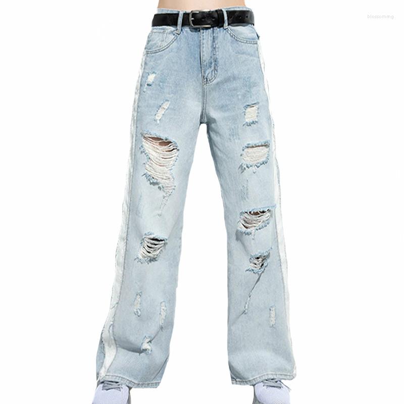 Women' Jeans 2022 Summer Korean Designer Ladies Casual Harem Pants Womens Vintage Holes Female Loose Denim Trousers Size, Blue
Women' Jeans 2022 Summer Korean Designer Ladies Casual Harem Pants Womens Vintage Holes Female Loose Denim Trousers Size, Blue