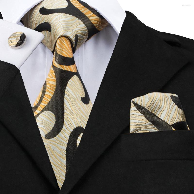 Bow Ties Yellow Black Print Novelty Silk Wedding Tie For Men Handky Cufflink Gift Mens Necktie Fashion Business Party Dropshiping Hi-Tie
Bow Ties Yellow Black Print Novelty Silk Wedding Tie For Men Handky Cufflink Gift Mens Necktie Fashion Business Party Dropshiping Hi-Tie