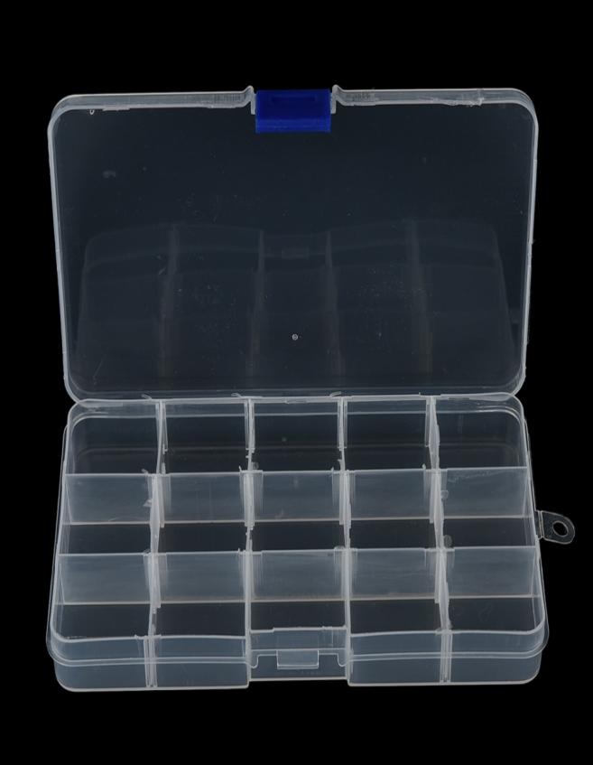 1Pcs Convenient Fishing Lure Tool Case Tackle Boxs Plastic Clear Fishing Track Box With 15 Compartments Whole9133011
1Pcs Convenient Fishing Lure Tool Case Tackle Boxs Plastic Clear Fishing Track Box With 15 Compartments Whole9133011