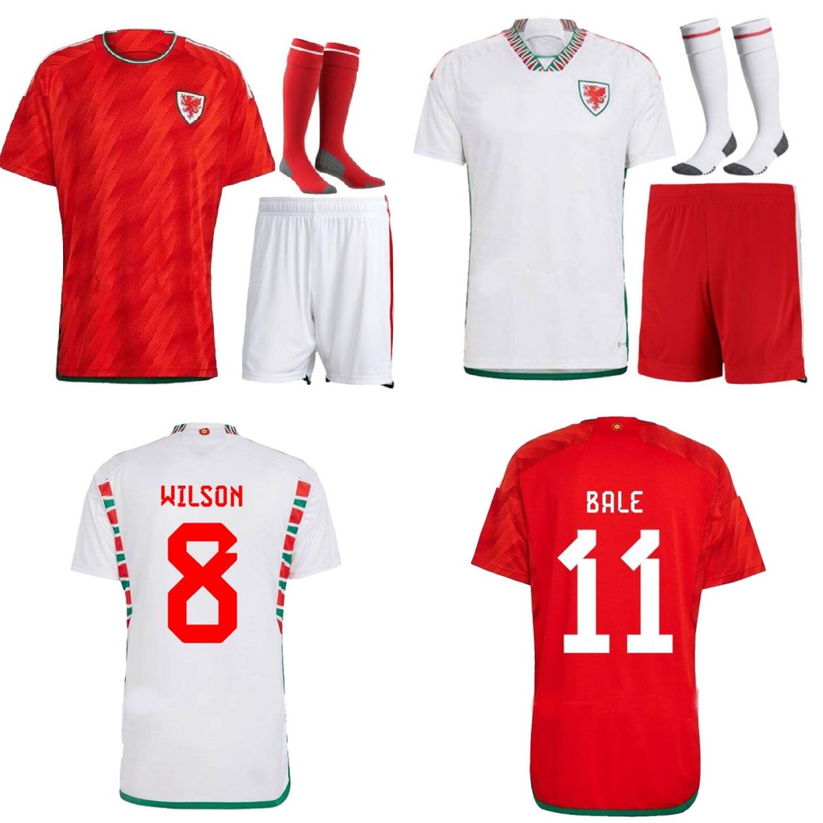 2022 Wales Soccer Jerseys BALE WILSON ALLEN RAMSEY 22 23 National Team Rodon VOKES Home Football Shirt 2023 kids sock kit, White
2022 Wales Soccer Jerseys BALE WILSON ALLEN RAMSEY 22 23 National Team Rodon VOKES Home Football Shirt 2023 kids sock kit, White