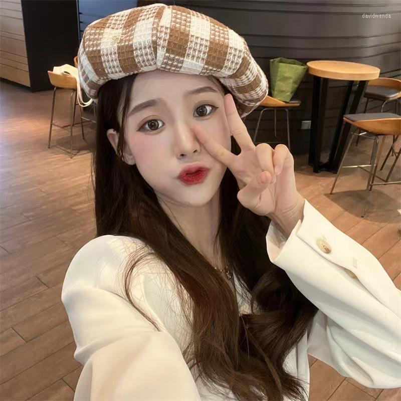 Berets French Bowknot Plaid Retro Beret Hats Women's Autumn And Winter Warm Bud Lovely Pumpkin Hat Artist's, Black
Berets French Bowknot Plaid Retro Beret Hats Women's Autumn And Winter Warm Bud Lovely Pumpkin Hat Artist's, Black