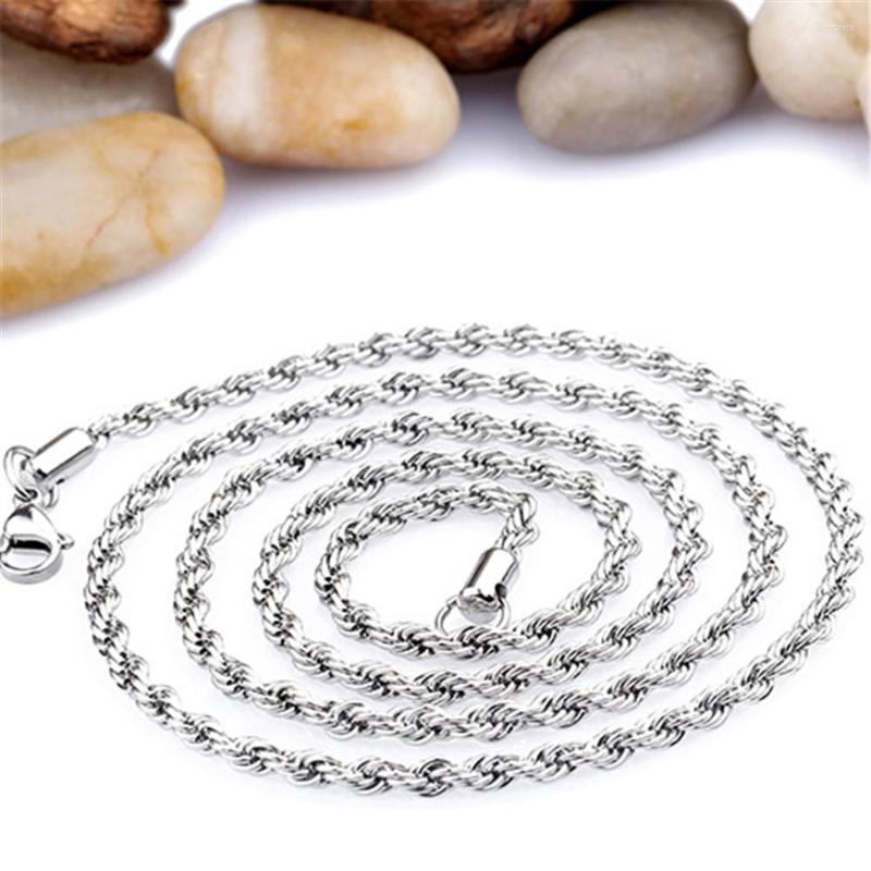 Chains Fashion OL Cool 60cm Long Silver Color And Gold Titanium Steel Twist Necklace Men Woman
Chains Fashion OL Cool 60cm Long Silver Color And Gold Titanium Steel Twist Necklace Men Woman