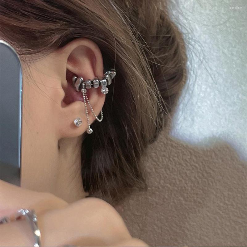 Backs Earrings Irregular Geometric Silver Color Bean Ear Clip Tassel Earring For Women Girls Long Cuff No Pierced Bohemia Gift
Backs Earrings Irregular Geometric Silver Color Bean Ear Clip Tassel Earring For Women Girls Long Cuff No Pierced Bohemia Gift
