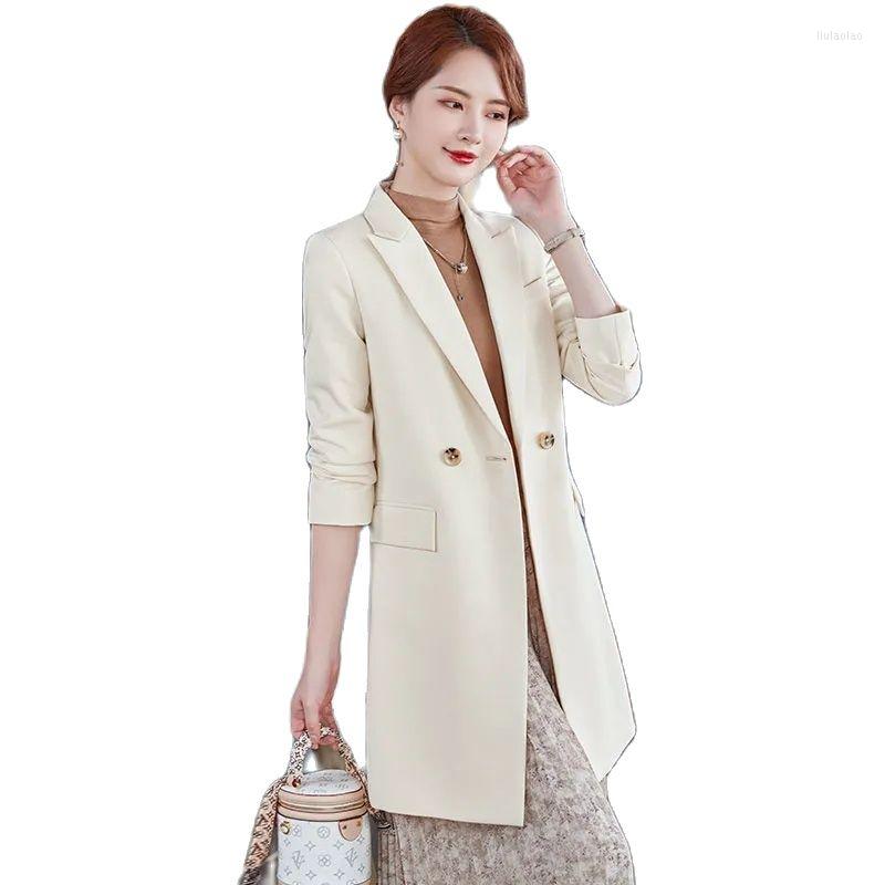 Women' Suits High End Women' Jacket Spring Autumn Thin 2022 Blazer Fashion Medium Long Ladies Windbreakers Profession Coat Female, White
Women' Suits High End Women' Jacket Spring Autumn Thin 2022 Blazer Fashion Medium Long Ladies Windbreakers Profession Coat Female, White