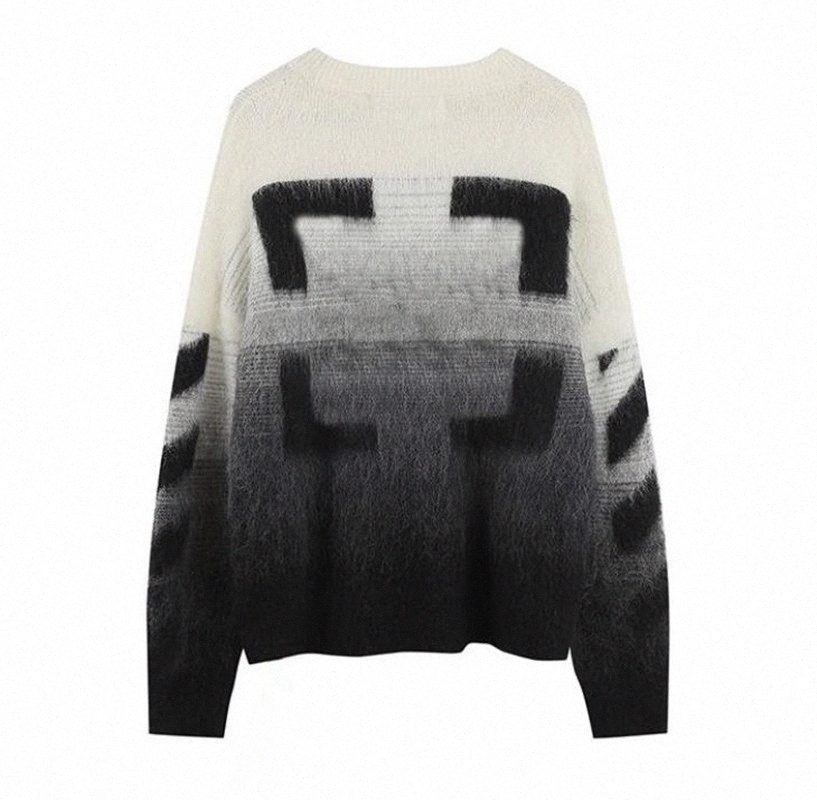 Winter Designers sweater mens womens Arrow Color Gradient pullover hoodie senior classic multicolor round neck Autumn winter keep warm comfortable Top S7BO#, 12
Winter Designers sweater mens womens Arrow Color Gradient pullover hoodie senior classic multicolor round neck Autumn winter keep warm comfortable Top S7BO#, 12