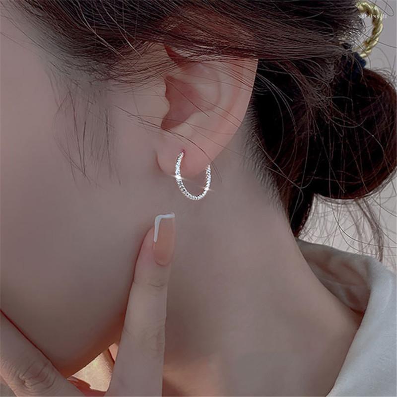 Hoop Earrings Fashion Shiny Circle Charm Earring For Women Party Wedding Birthday Jewelry Gift Eh956
Hoop Earrings Fashion Shiny Circle Charm Earring For Women Party Wedding Birthday Jewelry Gift Eh956