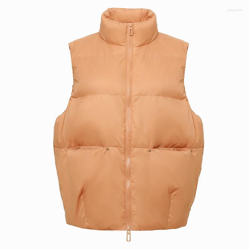 Women' Vests Bang Thick Vest Ultra Light Down Female Sleeveless Windproof Lightweight Warm Loose Waistcoat, Beige
Women' Vests Bang Thick Vest Ultra Light Down Female Sleeveless Windproof Lightweight Warm Loose Waistcoat, Beige