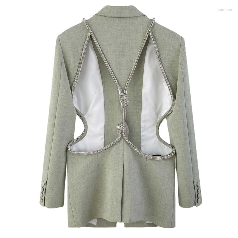 Women' Suits Fashion Sexy Hollow Out Solid Blazer For Women Long Sleeve Casual Korean Suit Jacket Female 2022 Spring Clothes S65, White
Women' Suits Fashion Sexy Hollow Out Solid Blazer For Women Long Sleeve Casual Korean Suit Jacket Female 2022 Spring Clothes S65, White