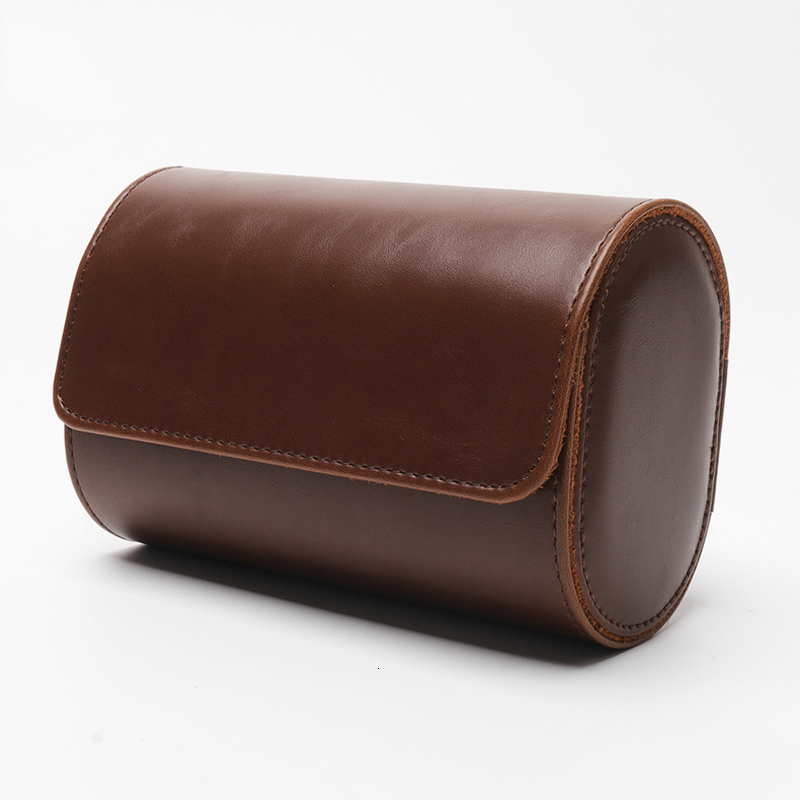 Watch Boxes Cases box Men and Women Multifunctional 2Grids leather storage packaging wrist watch es high quality gift UTHAI U08 221202