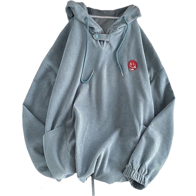 Women's Jackets Korean Embroidered Badge Decoration Spring Autumn Corduroy Thin Fashion Female Hoodies Sweatshirt Loose Young Lady Pullover 221201, Turmeric
Women's Jackets Korean Embroidered Badge Decoration Spring Autumn Corduroy Thin Fashion Female Hoodies Sweatshirt Loose Young Lady Pullover 221201, Turmeric