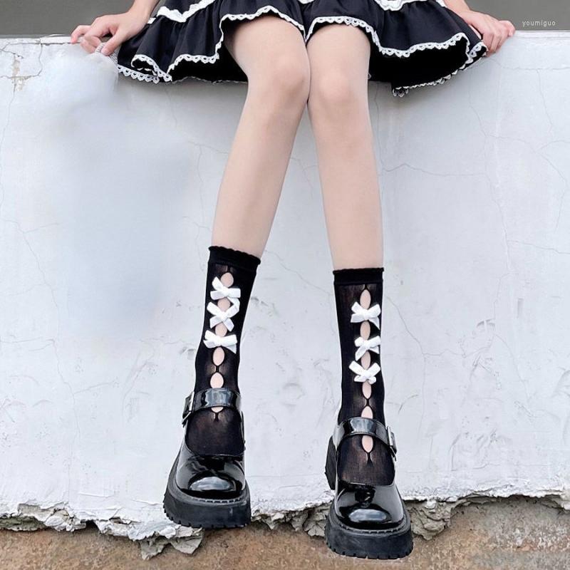 Women Socks Japanese Harajuku Lolita Kawaii Girl Bow Hollowed Out JK Cosplay Short Gothic Princess Sweet Bowknot Y2k
Women Socks Japanese Harajuku Lolita Kawaii Girl Bow Hollowed Out JK Cosplay Short Gothic Princess Sweet Bowknot Y2k