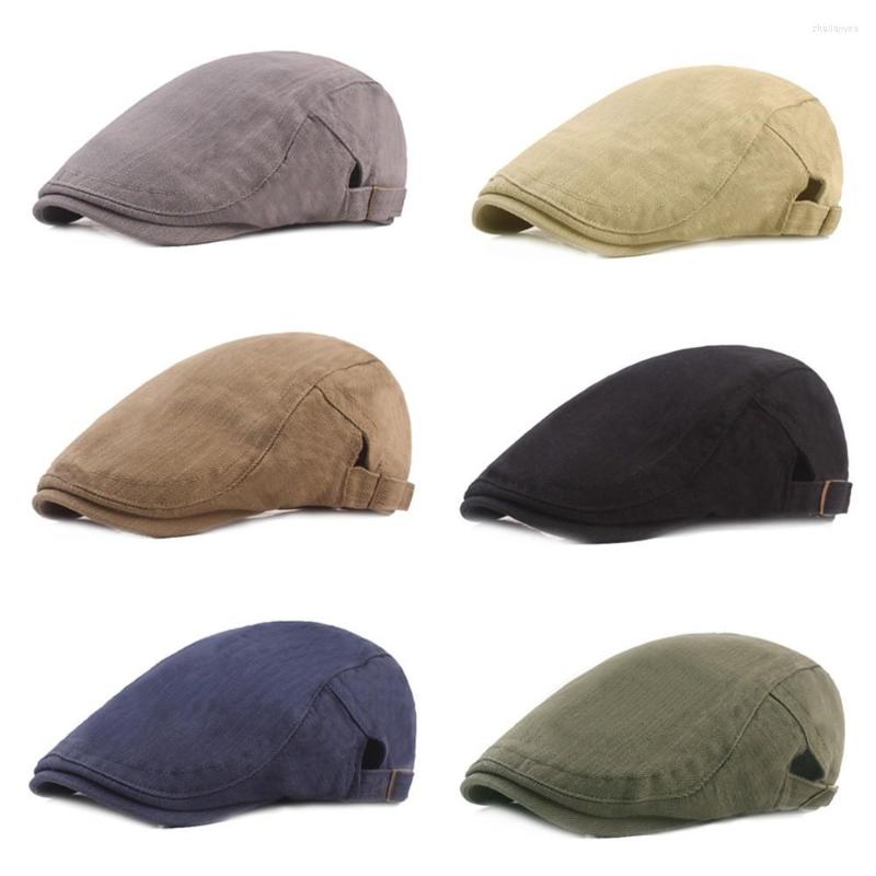 Berets Men Casual Adjustable Solid Sboy Hat Summer Caps Cotton Beret Flat Sun Cap, Black
Berets Men Casual Adjustable Solid Sboy Hat Summer Caps Cotton Beret Flat Sun Cap, Black