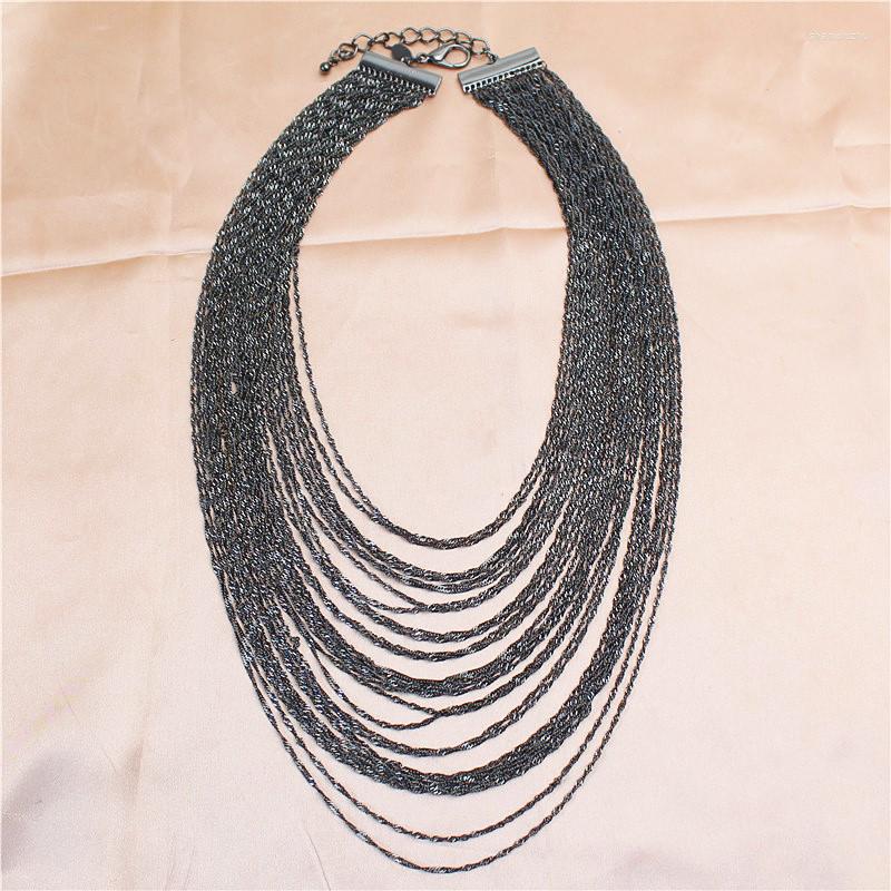Chains Big Multilayer Statement Black Bohemian Necklace For Women Female Wedding Party Vintage Long Necklaces Pendants Jewelry
Chains Big Multilayer Statement Black Bohemian Necklace For Women Female Wedding Party Vintage Long Necklaces Pendants Jewelry